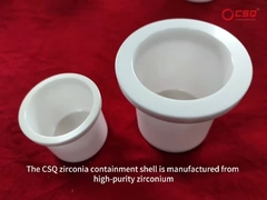 ZrO2 Ceramic Containment Shells