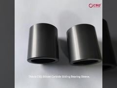 SSIC Ceramic Sliding Bearing Sleeve for Pump 